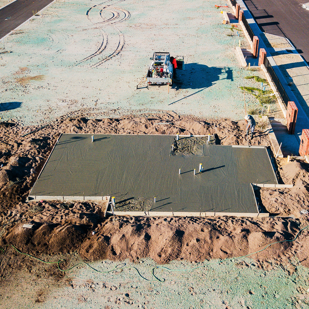 Slab down